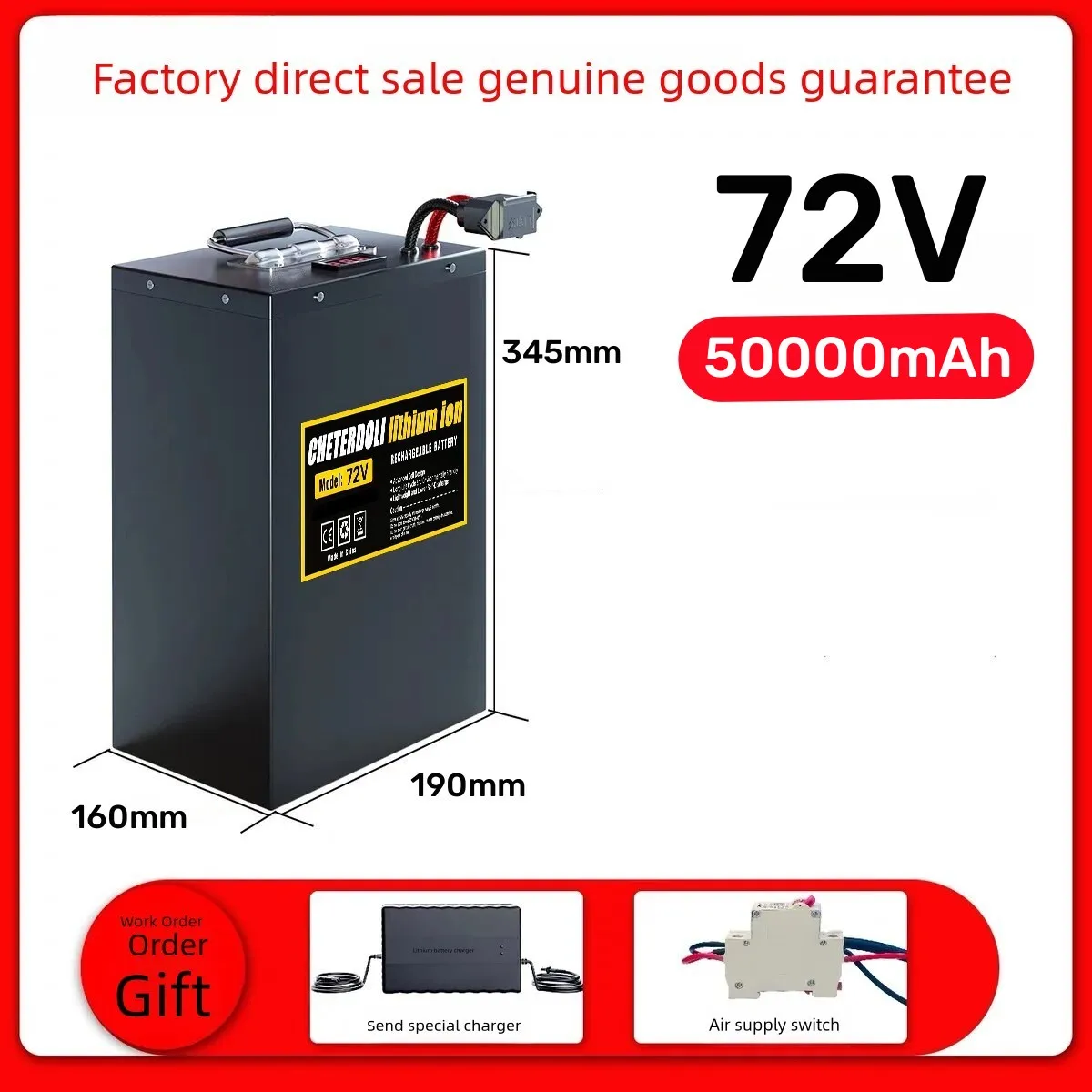 72V 30Ah Lifepo4 Battery Pack - Aleaivy 60V 72V Ebike batterie au