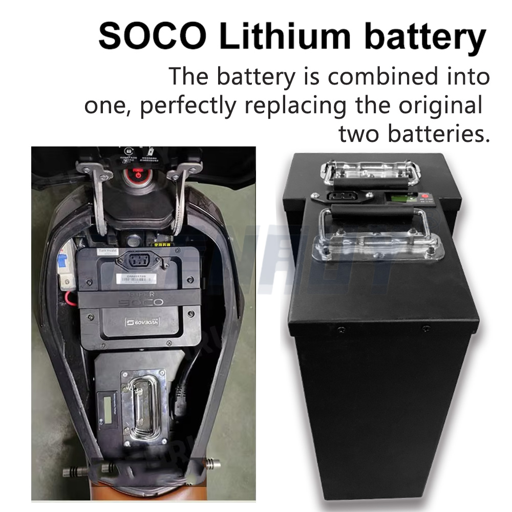 Super Soco TC TS grande batter - 72V 30Ah Lifepo4 Battery Pack avis et prix