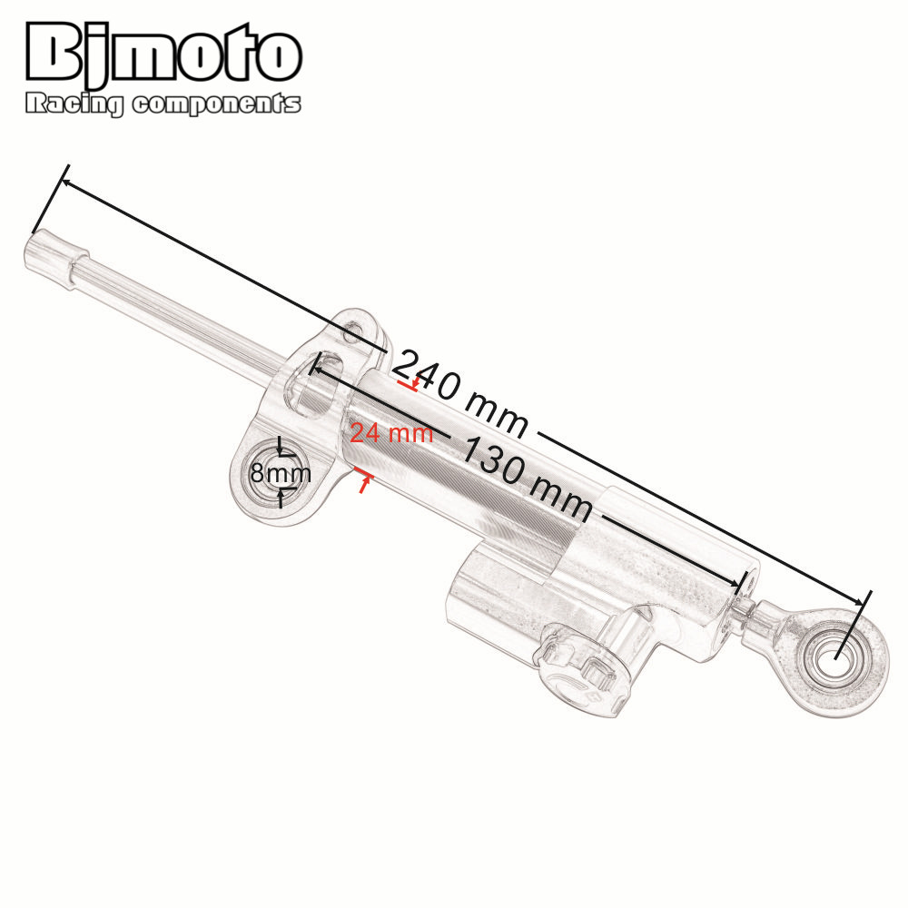 BJMOTO – Kit d'amortisseur de  - Steering Damper Stabilizer Kit Cnc avis et prix