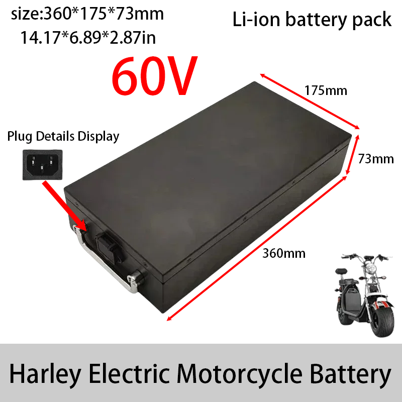 Batterie Li-ion pour moto élec - 72V 30Ah Lifepo4 Battery Pack avis et prix