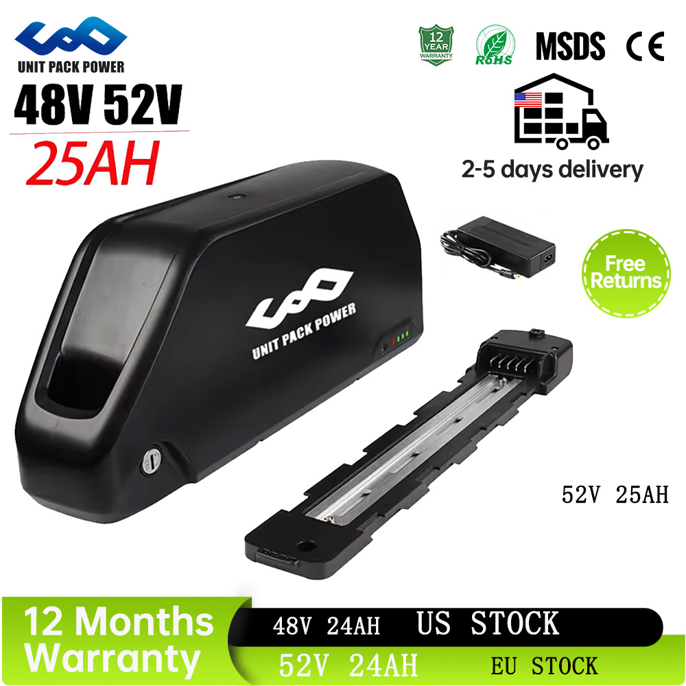 Batterie de vélo électrique 52 - 60V 30Ah 21700 Battery Pack avis et prix