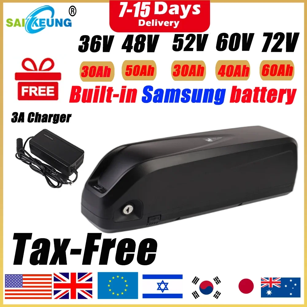 Hailong Polly 48V 52V 60V 36V  - 60V 30Ah 21700 Battery Pack avis et prix